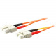 AddOn 3m SC (Male) to SC (Male) Orange OM1 & OS1 Duplex Fiber Mode Conditioning Cable - 100% compatible and guaranteed to work - TAA Compliance ADD-MODE-SCSC6-3
