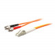 AddOn 10m LC (Male) to ST (Male) Orange OM2 & OS1 Duplex Fiber Mode Conditioning Cable - 100% compatible and guaranteed to work - TAA Compliance ADD-MODE-STLC5-10