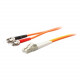 AddOn 10m LC (Male) to ST (Male) Orange OM1 & OS1 Duplex Fiber Mode Conditioning Cable - 100% compatible and guaranteed to work - TAA Compliance ADD-MODE-STLC6-10