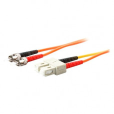 AddOn 1m SC (Male) to ST (Male) Orange OM2 & OS1 Duplex Fiber Mode Conditioning Cable - 100% compatible and guaranteed to work - TAA Compliance ADD-MODE-STSC5-1