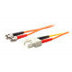 AddOn 1m SC (Male) to ST (Male) Orange OM2 & OS1 Duplex Fiber Mode Conditioning Cable - 100% compatible and guaranteed to work - TAA Compliance ADD-MODE-STSC5-1