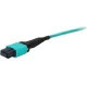 AddOn 7m MPO (Female) to MPO (Female) 12-strand Aqua OM3 Crossover Plenum-Rated Fiber Patch Cable - 100% compatible and guaranteed to work ADD-MPOMPO-7M5OM3P