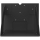 CTA Digital Mounting Shelf for Printer, Kiosk, Mobile Stand - Black ADD-PARAPRTB