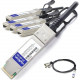 AddOn Fiber Optic Network Cable - 3.30 ft Fiber Optic Network Cable for Network Device - First End: 1 x QSFP+ Network - Second End: 4 x SFP+ Network - 5 GB/s - 1 Pack - TAA Compliant - TAA Compliance ADD-QBRSHPA-ADAC1M