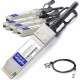 AddOn Fiber Optic Network Cable - 3.30 ft Fiber Optic Network Cable for Network Device - First End: 1 x QSFP+ Network - Second End: 4 x SFP+ Network - 5 GB/s - 1 Pack - TAA Compliant - TAA Compliance ADD-QDESIN-PDAC1M