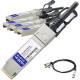 AddOn Intel X4DACBL1 to Cisco SFP-H10GB-CU1M Compatible TAA Compliant 40GBase-CU QSFP+ to 4xSFP+ Direct Attach Cable (Passive Twinax, 1m) - 100% compatible and guaranteed to work - TAA Compliance ADD-QINSCI-PDAC1M