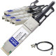 AddOn Intel X4DACBL2 to Cisco SFP-H10GB-CU2M Compatible TAA Compliant 40GBase-CU QSFP+ to 4xSFP+ Direct Attach Cable (Passive Twinax, 2m) - 100% compatible and guaranteed to work - TAA Compliance ADD-QINSCI-PDAC2M