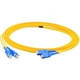 AddOn Fiber Optic Duplex Patch Network Cable - 60 ft Fiber Optic Network Cable for Network Device - First End: 2 x FC Male Network - Second End: 2 x SC Male Network - Patch Cable - Yellow ADD-SC-FC18M9SMF