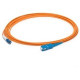 AddOn Fiber Optic Simplex Patch Network Cable - 3.30 ft Fiber Optic Network Cable for Transceiver, Network Device - First End: 1 x LC Male Network - Second End: 1 x SC Male Network - 100 Mbit/s - Patch Cable - OFNR - 62.5/125 &micro;m - Orange - 1 Pac