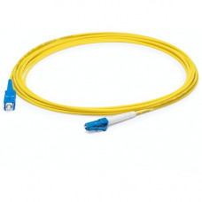 AddOn 77m LC (Male) to SC (Male) Straight Yellow OS2 Simplex LSZH Fiber Patch Cable - 252.56 ft Fiber Optic Network Cable for Network Device - First End: 1 x LC Male Network - Second End: 1 x SC Male Network - Patch Cable - LSZH - 9/125 &micro;m - Yel