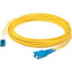 AddOn 25m LC (Male) to SC (Male) Straight Yellow OS2 Duplex LSZH Fiber Patch Cable - 82 ft Fiber Optic Network Cable for Network Device - First End: 2 x LC Male Network - Second End: 2 x SC Male Network - Patch Cable - LSZH - 9/125 &micro;m - Yellow -