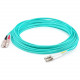 AddOn 28m LC (Male) to SC (Male) Straight Aqua OM4 Duplex LSZH Fiber Patch Cable - 91.80 ft Fiber Optic Network Cable for Network Device - First End: 2 x LC Male Network - Second End: 2 x SC Male Network - Patch Cable - LSZH - 50/125 &micro;m - Aqua -