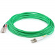 AddOn 3m LC (Male) to SC (Male) Green OM1 Duplex PVC Fiber Patch Cable - 9.80 ft Fiber Optic Network Cable for Transceiver, Patch Panel, Hub, Switch, Media Converter, Router, Network Device - First End: 2 x LC Male Network - Second End: 2 x SC Male Networ