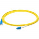 AddOn 54m LC (Male) to SC (Male) Straight Yellow OS2 Simplex Plenum Fiber Patch Cable - 177.12 ft Fiber Optic Network Cable for Network Device - First End: 1 x LC Male Network - Second End: 1 x SC Male Network - Patch Cable - Plenum - 9/125 &micro;m -