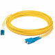 AddOn 33m LC (Male) to SC (Male) Straight Yellow OS2 Duplex LSZH Fiber Patch Cable - 108.26 ft Fiber Optic Network Cable for Network Device - First End: 2 x LC Male Network - Second End: 2 x SC Male Network - Patch Cable - LSZH - 9/125 &micro;m - Yell