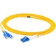 AddOn 8m Cisco 15216-LC-SC-20= Compatible LC (Male) to SC (Male) Yellow OS1 Duplex Fiber OFNR (Riser-Rated) Patch Cable - 100% compatible and guaranteed to work 15216-LC-SC-20=-AO