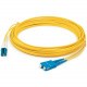 AddOn 65m LC (Male) to SC (Male) Straight Yellow OS2 Duplex LSZH Fiber Patch Cable - 213.25 ft Fiber Optic Network Cable for Network Device - First End: 2 x LC Male Network - Second End: 2 x SC Male Network - Patch Cable - LSZH - 9/125 &micro;m - Yell
