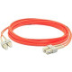 AddOn 1m MT-RJ (Male) to SC (Male) Orange OM1 Duplex Fiber OFNR (Riser-Rated) Patch Cable - 100% compatible and guaranteed to work ADD-SC-MTRJ-1M6MM