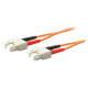 AddOn 15m SC (Male) to SC (Male) Orange OM1 Duplex Fiber OFNR (Riser-Rated) Patch Cable - 100% compatible and guaranteed to work - TAA Compliance ADD-SC-SC-15M6MMF
