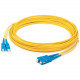 AddOn 30m SC (Male) to SC (Male) Straight Yellow OS2 Duplex LSZH Fiber Patch Cable - 98.40 ft Fiber Optic Network Cable for Network Device - First End: 2 x SC Male Network - Second End: 2 x SC Male Network - Patch Cable - LSZH - 9/125 &micro;m - Yello