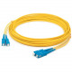 AddOn 35m SC (Male) to SC (Male) Straight Yellow OS2 Duplex Plenum Fiber Patch Cable - 114.83 ft Fiber Optic Network Cable for Network Device - First End: 2 x SC Male Network - Second End: 2 x SC Male Network - Patch Cable - Plenum - 9/125 &micro;m - 