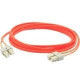AddOn 1m SC (Male) to SC (Male) Orange OM2 Duplex Fiber OFNR (Riser-Rated) Patch Cable - 100% compatible and guaranteed to work ADD-SC-SC-1M5OM2