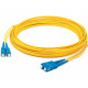AddOn 7m SC (Male) to SC (Male) Yellow OS1 Duplex Fiber OFNR (Riser-Rated) Patch Cable - 100% compatible and guaranteed to work - TAA Compliance ADD-SC-SC-7M9SMF