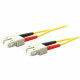 AddOn 3m SC (Male) to SC (Male) Yellow OS1 Duplex Fiber OFNR (Riser-Rated) Patch Cable - 100% compatible and guaranteed to work - TAA Compliance ADD-SC-SC-3M9SMF