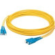 AddOn Fiber Optic Duplex Patch Network Cable - 223.10 ft Fiber Optic Network Cable for Network Device - First End: 2 x SC Male Network - Second End: 2 x SC Network - Patch Cable - 9/125 &micro;m - Yellow - 1 Pack ADD-SC-SC-68M9SMF