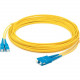 AddOn 78m SC (Male) to SC (Male) Straight Yellow OS2 Duplex Plenum Fiber Patch Cable - 255.90 ft Fiber Optic Network Cable for Network Device - First End: 2 x SC Male Network - Second End: 2 x SC Male Network - Patch Cable - Plenum - 9/125 &micro;m - 