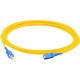 AddOn 6m SC (Male) to SC (Male) Yellow OS1 Simplex Fiber OFNR (Riser-Rated) Patch Cable - 100% compatible and guaranteed to work ADD-SC-SC-6MS9SMF