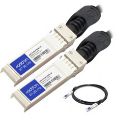 AddOn Cisco SFP-H10GB-CU1M to J9281B Compatible 10GBase-CU SFP+ to SFP+ Direct Attach Cable (Passive Twinax, 1m) - 100% compatible and guaranteed to work - TAA Compliance ADD-SCISHP-PDAC1M