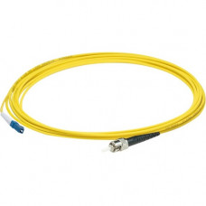 AddOn 50cm LC (Male) to ST (Male) Straight Yellow OS2 Simplex LSZH Fiber Patch Cable - 1.64 ft Fiber Optic Network Cable for Network Device - Patch Cable - LSZH - 9/125 &micro;m - Yellow - 1 ADD-ST-LC-0-5MS9SMFLZ
