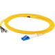 AddOn 10m LC (Male) to ST (Male) Yellow OS1 Duplex Plenum-Rated Fiber Patch Cable - 100% compatible and guaranteed to work - TAA Compliance ADD-ST-LC-10M9SMFP