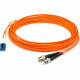 AddOn 25m LC (Male) to ST (Male) Orange OM1 Duplex Fiber OFNR (Riser-Rated) Patch Cable - 100% compatible and guaranteed to work ADD-ST-LC-25M6MMF