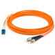 AddOn 2m LC (Male) to ST (Male) Orange OM1 Duplex Fiber OFNR (Riser-Rated) Patch Cable - 100% compatible and guaranteed to work - TAA Compliance ADD-ST-LC-2M6MMF