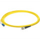 AddOn Fiber Optic Simplex Patch Network Cable - 186.96 ft Fiber Optic Network Cable for Network Device - First End: 1 x LC Male Network - Second End: 1 x ST Male Network - Patch Cable - OFNR - 9/125 &micro;m - Yellow - 1 Pack ADD-ST-LC-57MS9SMF