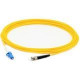 AddOn 25m LC (Male) to ST (Male) Yellow OS1 Duplex Fiber OFNR (Riser-Rated) Patch Cable - 100% compatible and guaranteed to work ADD-ST-LC-25M9SMF