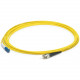 AddOn Fiber Optic Simplex Patch Network Cable - 190.29 ft Fiber Optic Network Cable for Network Device - First End: 1 x LC Male Network - Second End: 1 x ST Male Network - Patch Cable - OFNR - 9/125 &micro;m - Yellow - 1 ADD-ST-LC-58MS9SMF