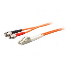 AddOn 5m LC (Male) to ST (Male) Orange OM1 Duplex Fiber OFNR (Riser-Rated) Patch Cable - 100% compatible and guaranteed to work - TAA Compliance ADD-ST-LC-5M6MMF