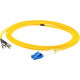 AddOn 5m LC (Male) to ST (Male) Yellow OS1 Simplex Fiber OFNR (Riser-Rated) Patch Cable - 100% compatible and guaranteed to work - TAA Compliance ADD-ST-LC-5MS9SMF