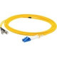AddOn 7m LC (Male) to ST (Male) Yellow OS1 Duplex Fiber OFNR (Riser-Rated) Patch Cable - 100% compatible and guaranteed to work - TAA Compliance ADD-ST-LC-7M9SMF