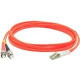 AddOn 9m LC (Male) to ST (Male) Orange OM1 Duplex Fiber OFNR (Riser-Rated) Patch Cable - 100% compatible and guaranteed to work ADD-ST-LC-9M6MMF