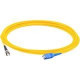 AddOn 1m ST (Male) to SC (Male) Yellow OS1 Simplex Fiber OFNR (Riser-Rated) Patch Cable - 100% compatible and guaranteed to work ADD-ST-SC-1MS9SMF