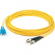 AddOn Fiber Optic Duplex Patch Network Cable - 246.06 ft Fiber Optic Network Cable for Network Device - First End: 2 x SC Male Network - Second End: 2 x ST Male Network - Patch Cable - OFNR - 9/125 &micro;m - Yellow - 1 ADD-ST-SC-75M9SMF