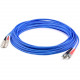 AddOn 3m SC (Male) to ST (Male) Blue OM1 Duplex PVC Fiber Patch Cable - 9.84 ft Fiber Optic Network Cable for Patch Panel, Hub, Switch, Media Converter, Router, Transceiver, Network Device - First End: 2 x SC Male Network - Second End: 2 x ST Male Network
