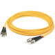 AddOn 64m ST (Male) to ST (Male) Straight Yellow OS2 Duplex LSZH Fiber Patch Cable - 209.97 ft Fiber Optic Network Cable for Network Device - First End: 2 x ST Male Network - Second End: 2 x ST Male Network - Patch Cable - LSZH - 9/125 &micro;m - Yell
