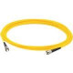 AddOn 4m ST (Male) to ST (Male) Yellow OS1 Simplex Fiber OFNR (Riser-Rated) Patch Cable - 100% compatible and guaranteed to work ADD-ST-ST-4MS9SMF