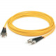 AddOn 63m ST (Male) to ST (Male) Straight Yellow OS2 Duplex Plenum Fiber Patch Cable - 206.69 ft Fiber Optic Network Cable for Network Device - First End: 2 x ST Male Network - Second End: 2 x ST Male Network - Patch Cable - Plenum - 9/125 &micro;m - 