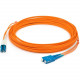 AddOn 10m LC (Male) to SC (Male) Orange OM2 Duplex Fiber OFNR (Riser-Rated) Patch Cable - 100% compatible and guaranteed to work ADDSCLC10M5OM2